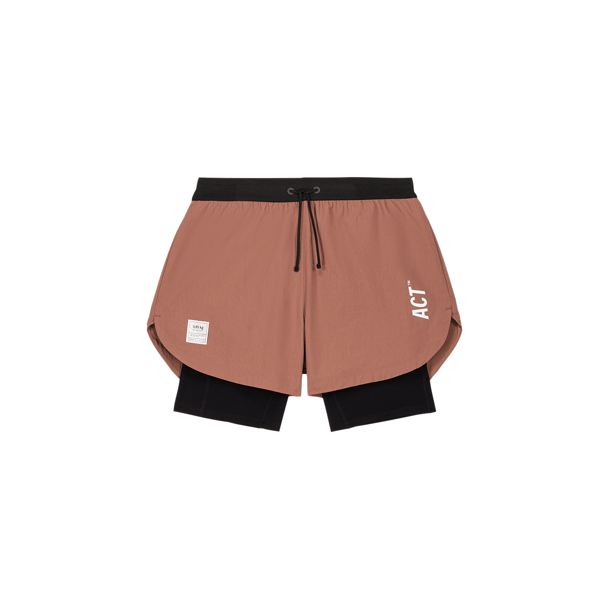 ShellLight Short 2en1 Terracotta - ACT Running - Aura Store - vue 1 — photo 1