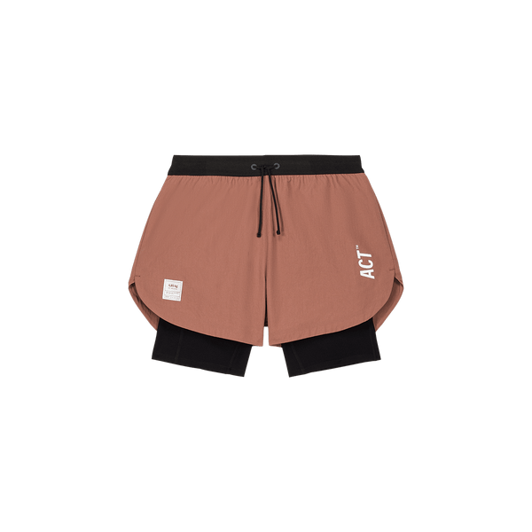 ShellLight - Short 2en1 - Terracotta