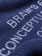 Stamp Knit Bram's Fruit navy, vue de face