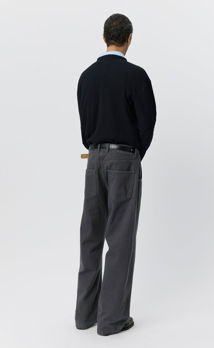 mfpen Straight Cut Jeans - Brushed Gull Twill - Aura Store - vue 3