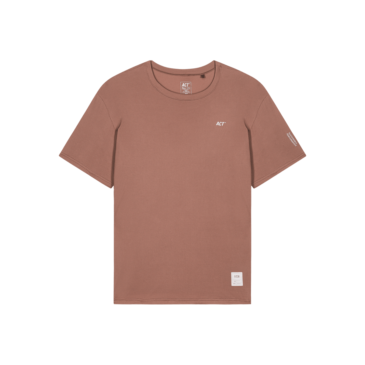BioPerf T-Shirt Terracotta - ACT Running - Aura Store - vue 1 — photo 1