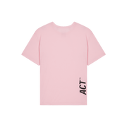 BIOPERF T-SHIRT - Rose ACT RUNNING - vue de dos