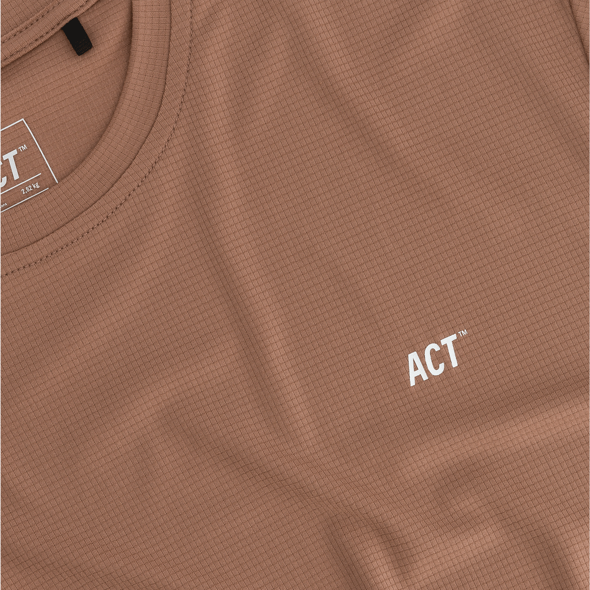BioPerf T-Shirt ML Terracotta - ACT Running - Aura Store - vue 4 — photo 4
