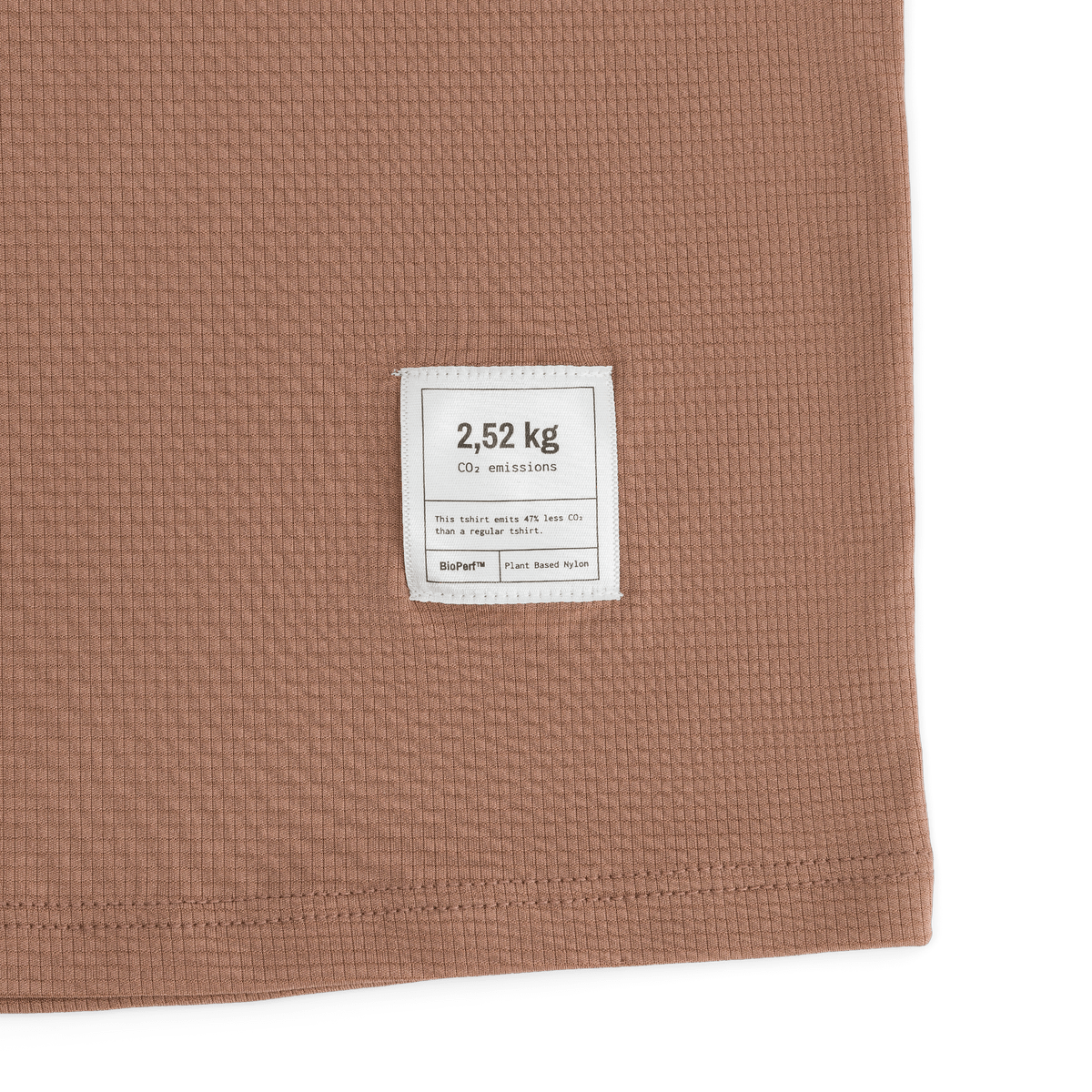 BioPerf T-Shirt ML Terracotta - ACT Running - Aura Store - vue 5 — photo 5