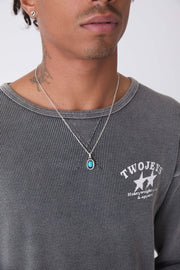 Twojeys Icon Link Turquoise Necklace porté