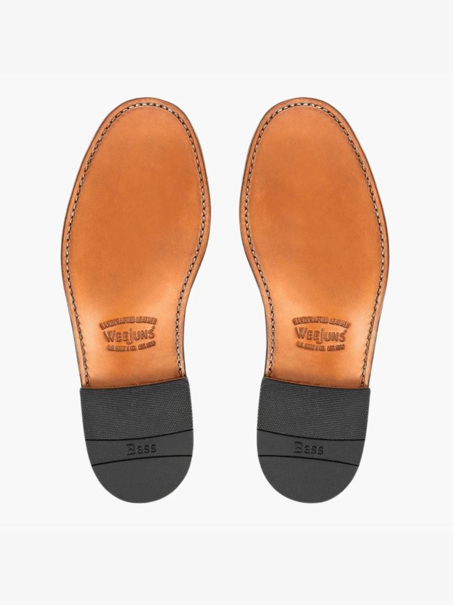 WEEJUN HERITAGE LARSON MOC - Brown G.H.BASS - détail coutures — photo 3