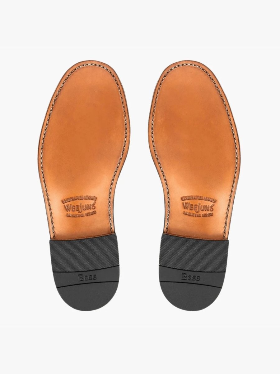 WEEJUN HERITAGE LARSON MOC - Brown G.H.BASS - détail coutures — photo 3
