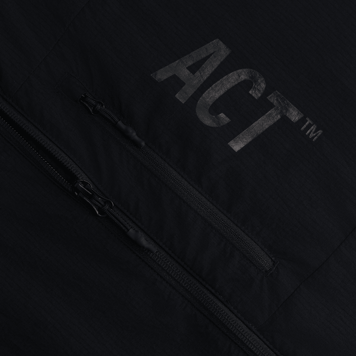 ShellLight Windbreaker Noir - ACT Running - Aura Store - vue 3 — photo 3