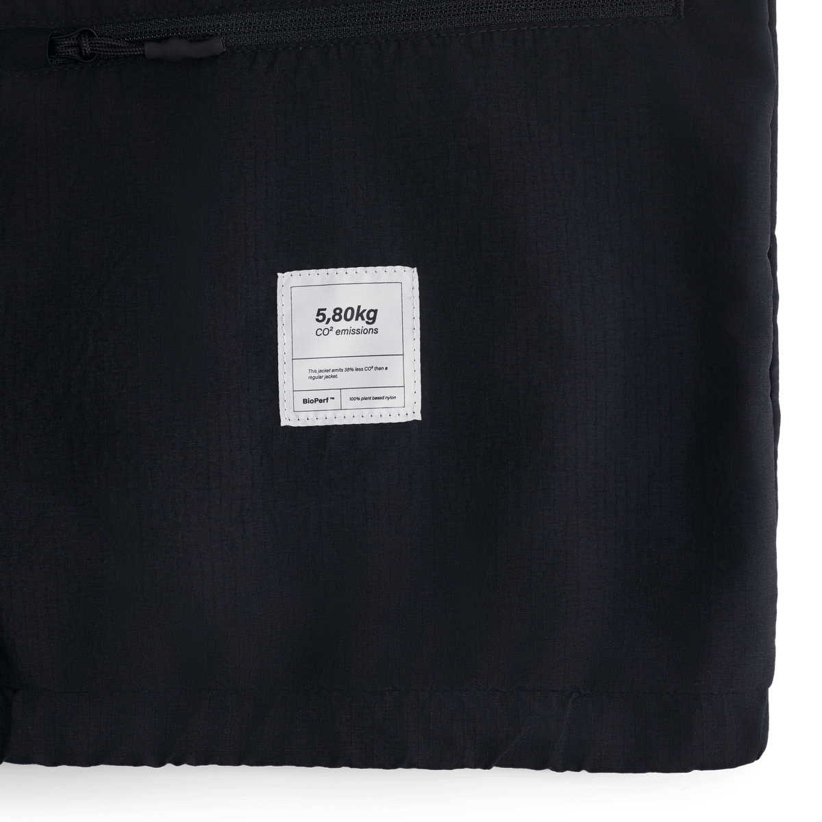 ShellLight Windbreaker Noir - ACT Running - Aura Store - vue 4 — photo 4