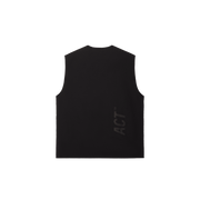 ShellLight Windbreaker Vest Femme Noir - ACT Running - Aura Store - vue 2