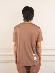 BioPerf - T-Shirt - Terracotta - ACT Running - vue de dos portée