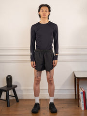 ShellLight - Short - Noir - ACT Running - vue portée en pied