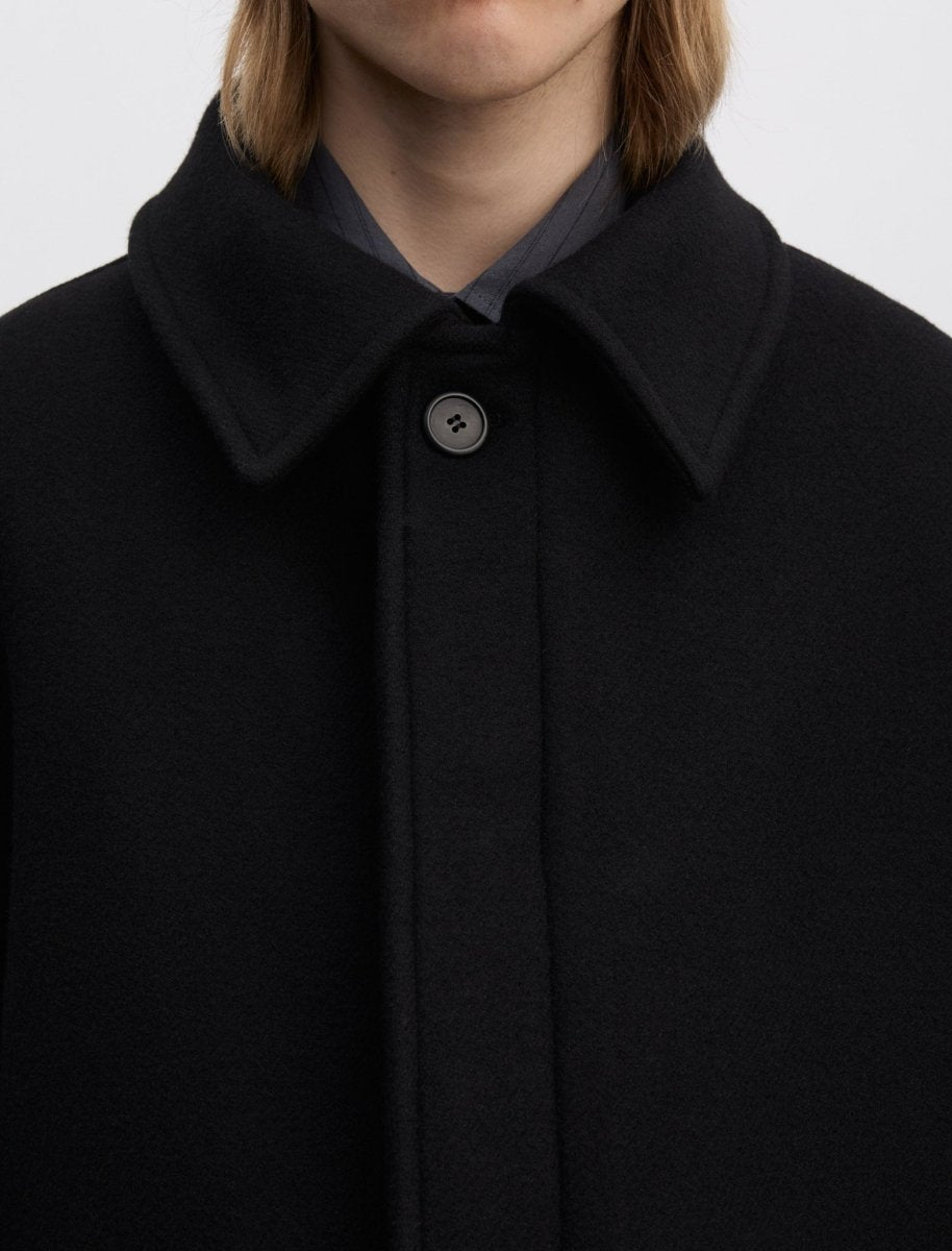Another Aspect Coat 1.0 Black - detail — photo 5
