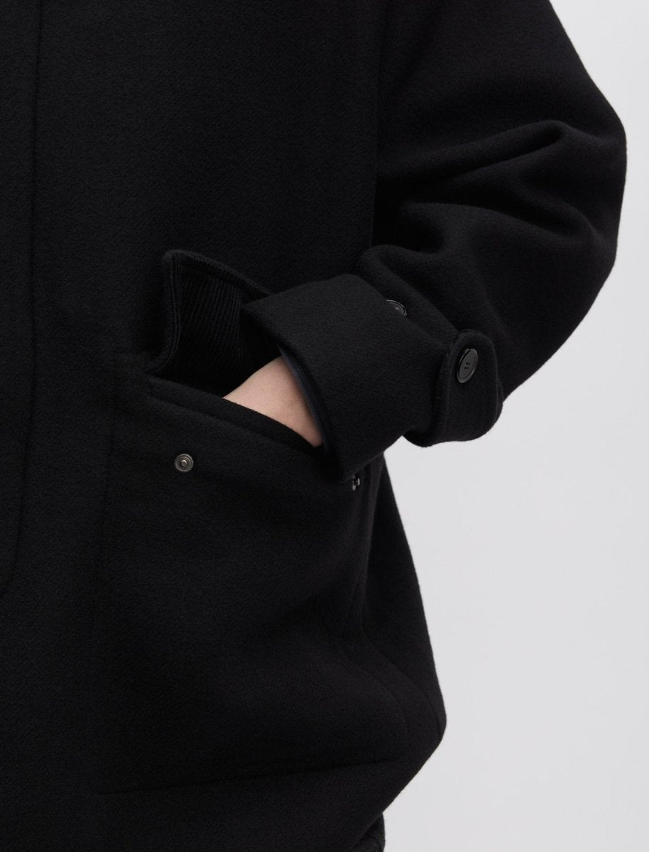Another Aspect Coat 1.0 Black - detail — photo 6