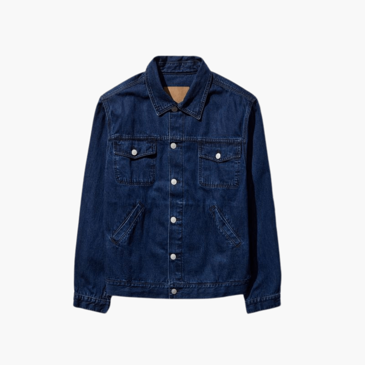 Veste en jean indigo homme Another Aspect fabrication Italie denim bio boutique mode homme Rennes centre — photo 4