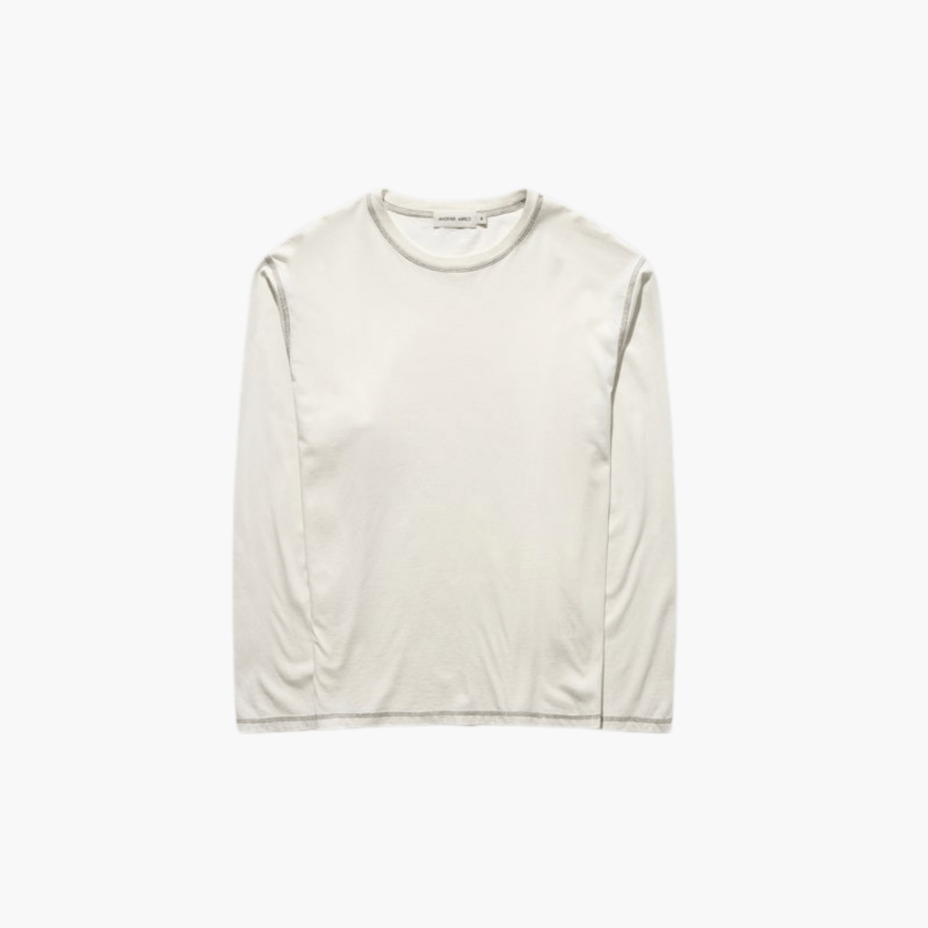 ANOTHER T-SHIRT 3.0, GREY/BURNT RED Another Aspect