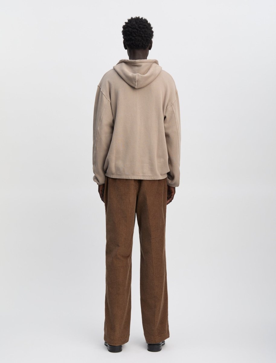 Another Aspect Zip Hoodie 1.0 Khaki - detail — photo 3