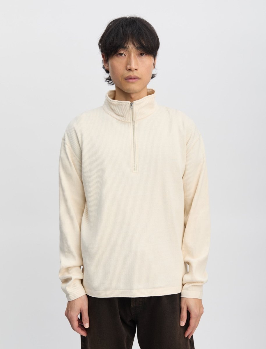 Another Aspect Zip Sweat 1.0 JPN Ecru - detail — photo 2