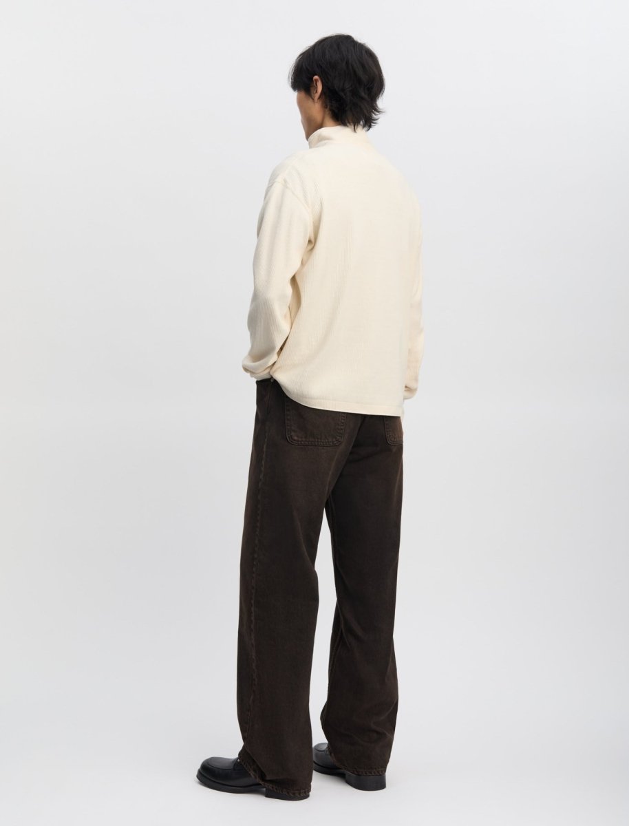 Another Aspect Zip Sweat 1.0 JPN Ecru - detail — photo 4
