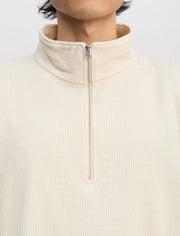 Another Aspect Zip Sweat 1.0 JPN Ecru - detail