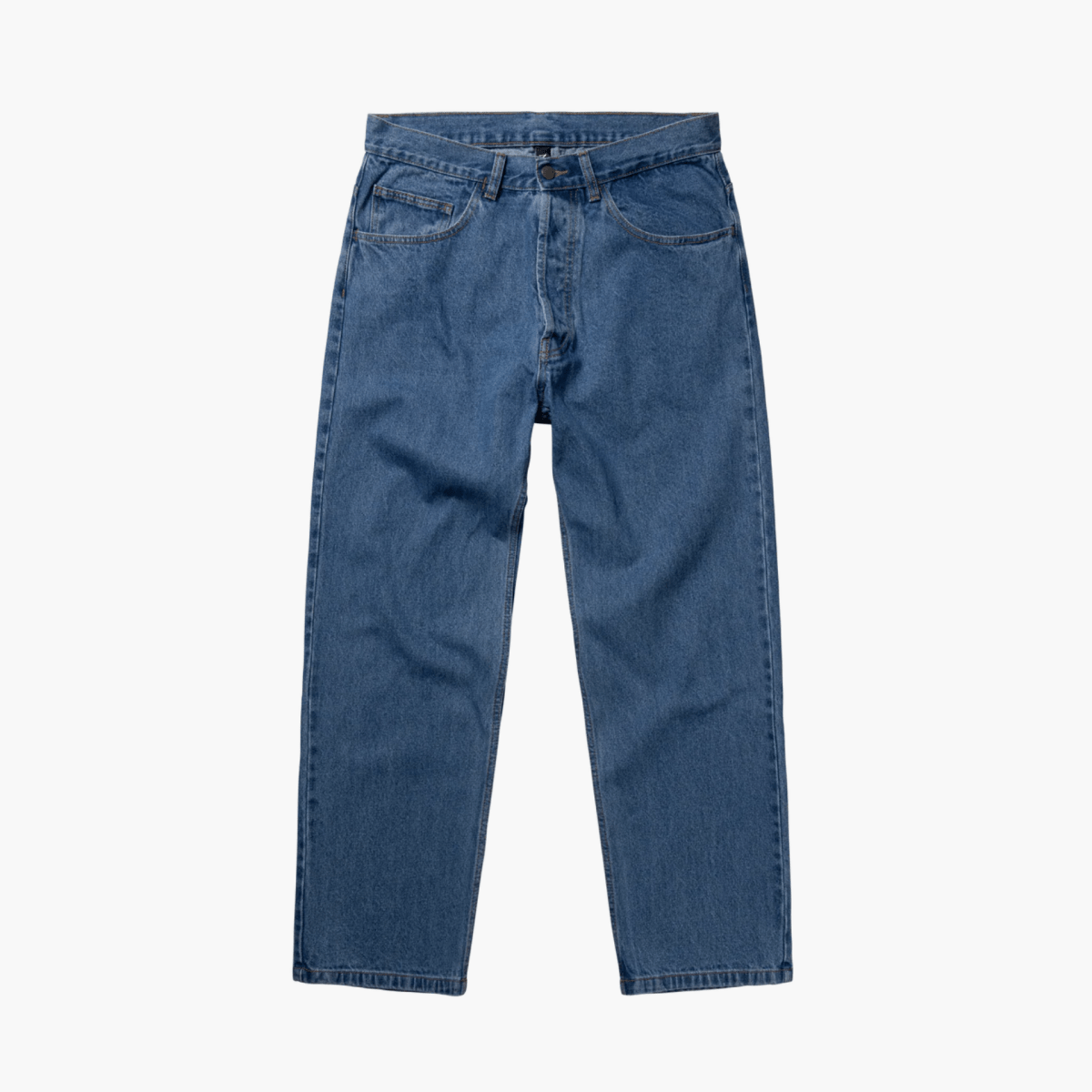 Aries Bagi Jean vue de face – denim bleu baggy