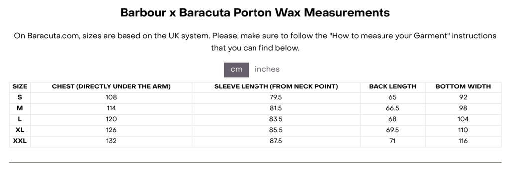 BARACUTA X BARBOUR PORTON WAX - NAVY BARACUTA