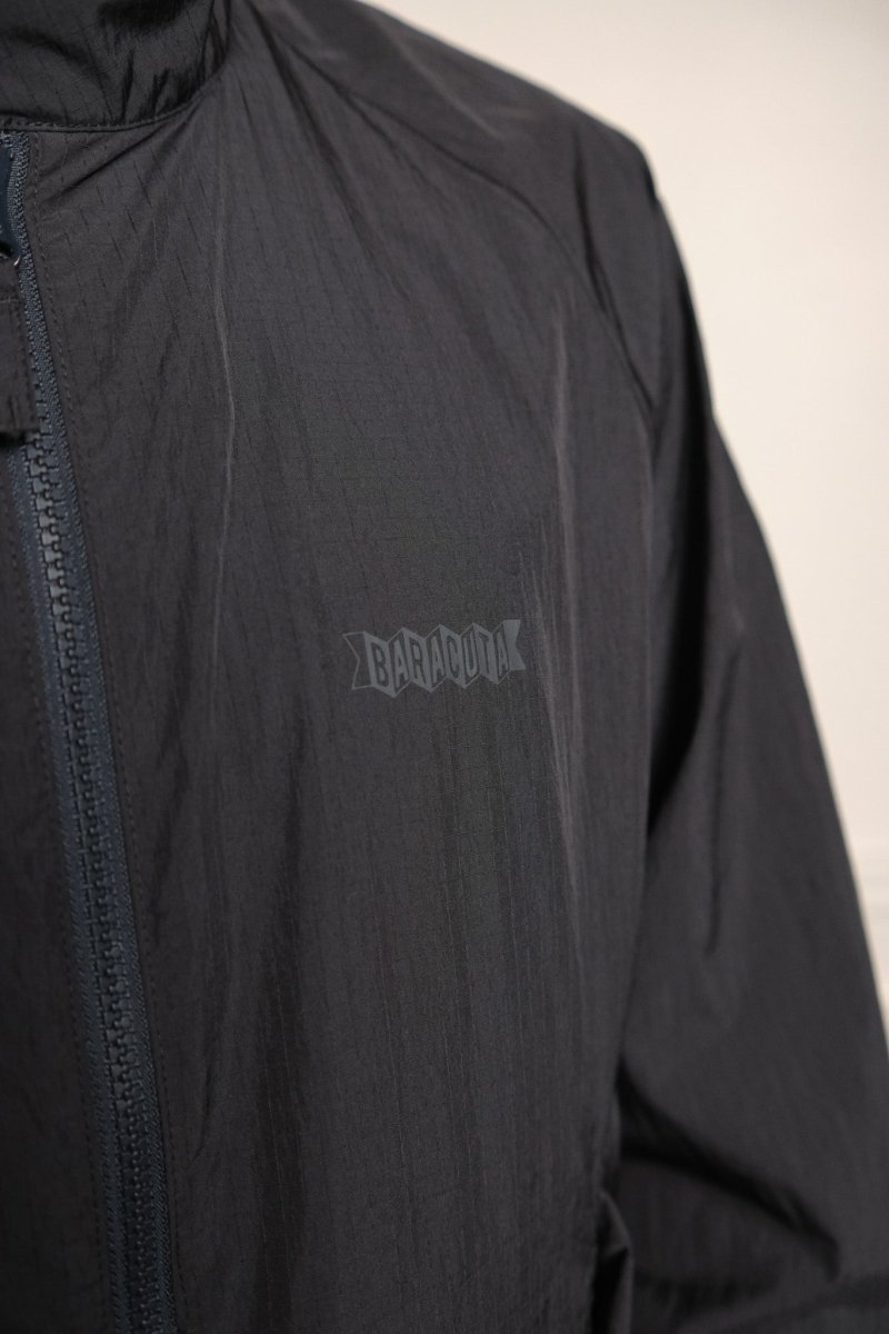 baracuta ripstop g9 harrington dark navy doublure fraser tartan coolmax empiècement parapluie
 — photo 5