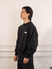 F*ck Off I'm Gardening Crewneck - Black - Bram's Fruit - vue de profil portée