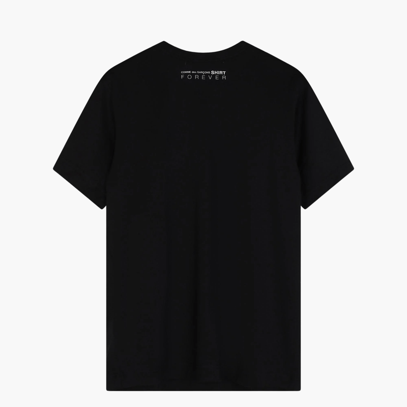 T-shirt noir CDG SHIRT Forever – boutique homme Rennes – Aura Store