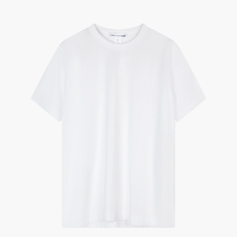 CDG Shirt Forever T-shirt White vue de face – vêtements homme Rennes