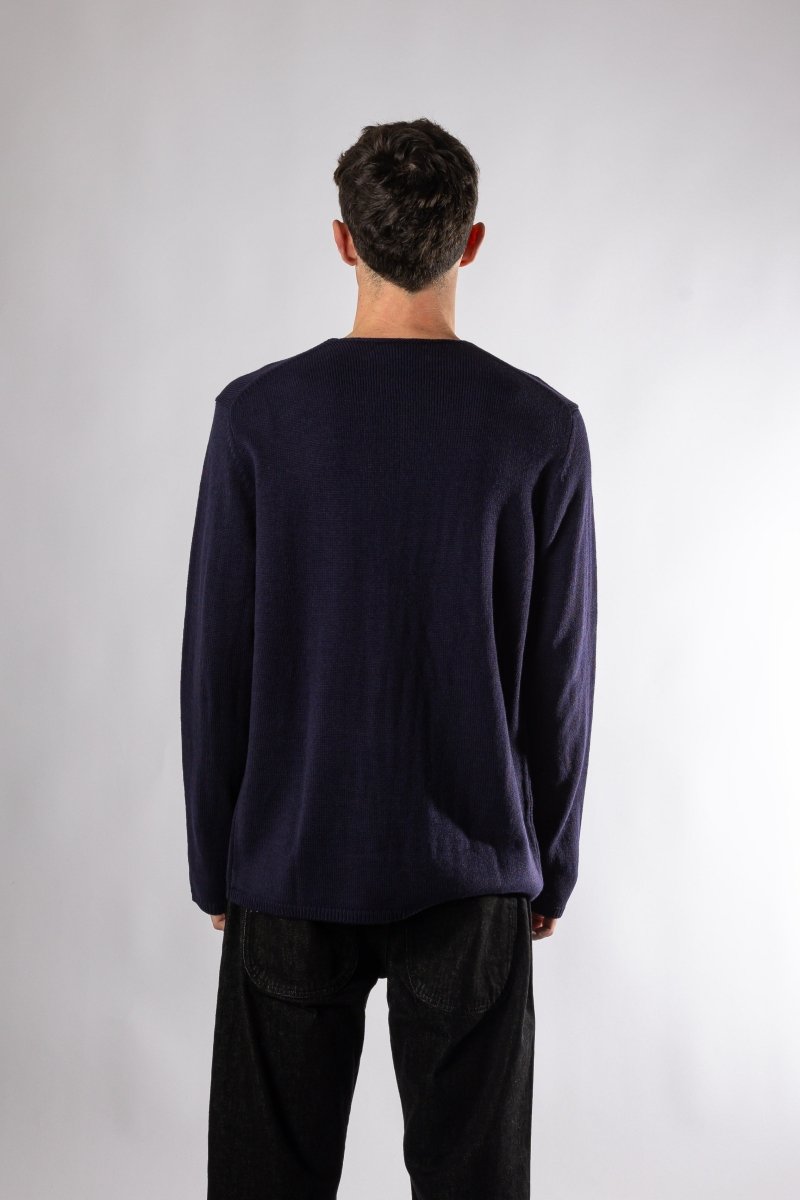 MENS SHIRT KNITTED Bleu COMME DES GARÇONS shirt