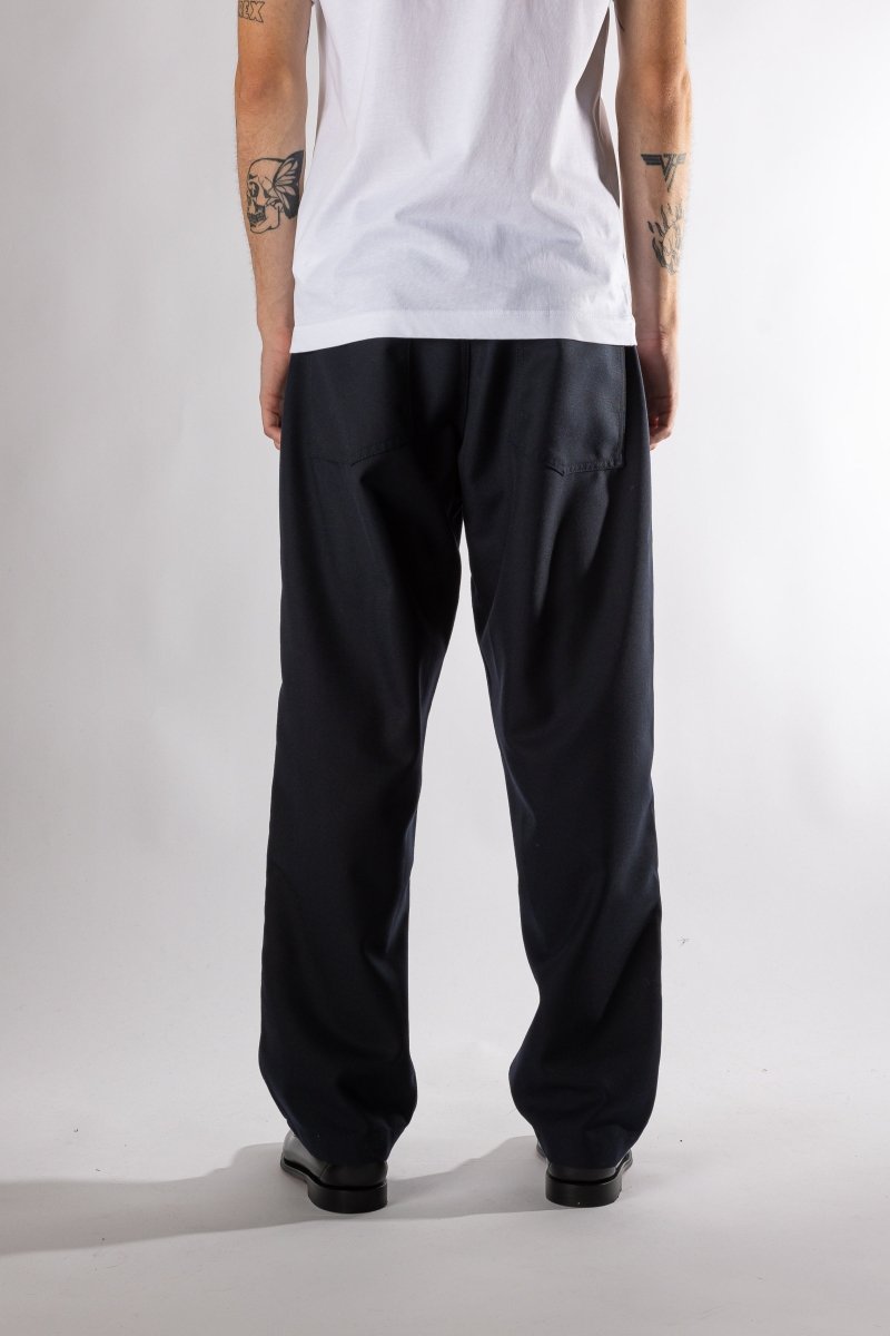 MENS PANTS WOVEN NAVY COMME DES GARÇONS shirt