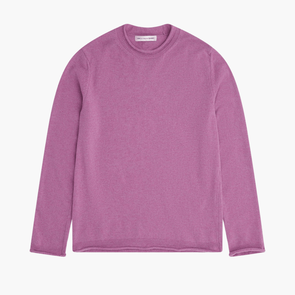 Pull orchidée ourlets roulottés Comme des Garçons SHIRT – boutique homme Rennes