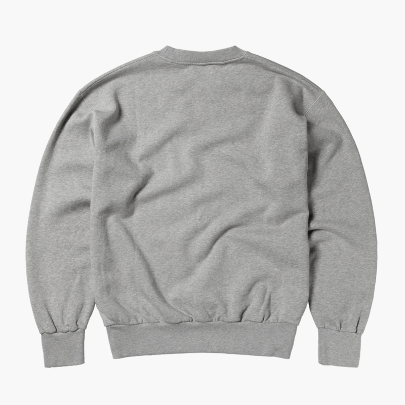 Coupe décontractée sweat Aries Arise gris coton épais concept store indépendant Rennes Bretagne