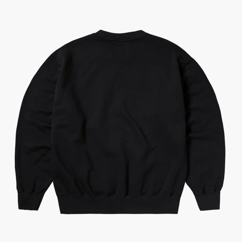 Coupe légèrement oversize sweat Aries Arise noir coton épais concept store indépendant Rennes Bretagne