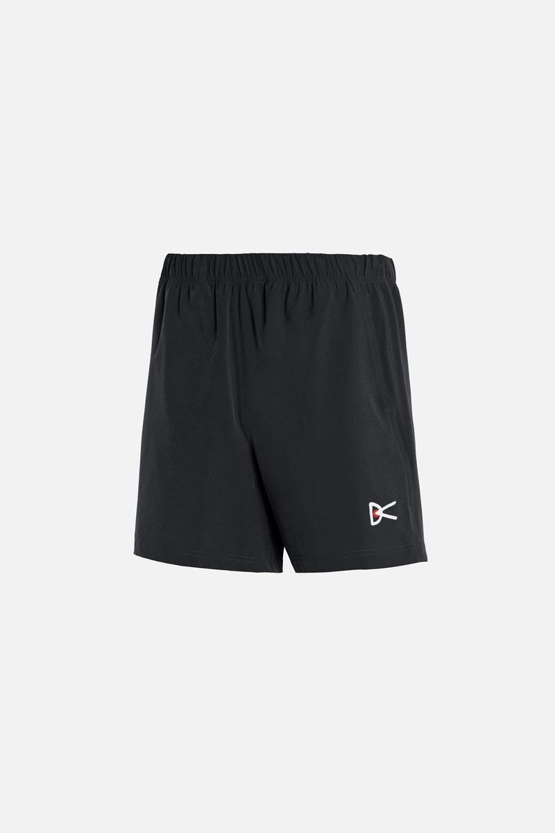 5" Linerless Shorts - Black - District Vision - vue de face