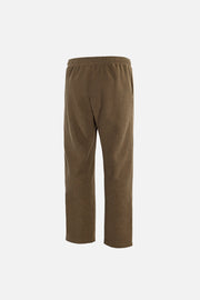 Fleece Track Pants - Melange Brown - District Vision - vue de dos