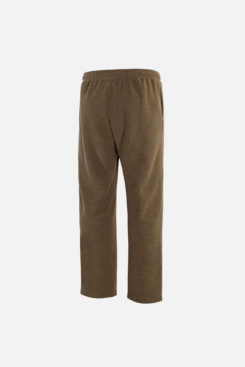 Fleece Track Pants - Melange Brown - District Vision - vue de dos