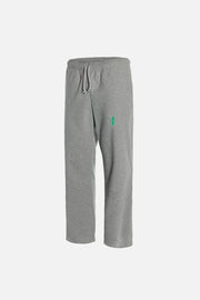 Fleece Track Pants - Melange Grey - District Vision - vue de face
