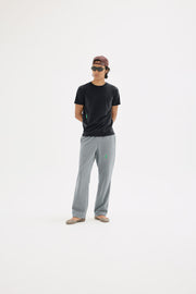 Fleece Track Pants - Melange Grey - District Vision - vue portée