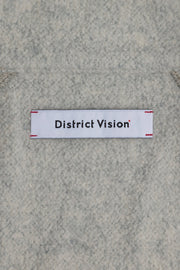 Reverse Brushed Full-Zip Fleece - Melange Grey - District Vision - détail poche