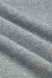 Reverse Brushed Full-Zip Fleece - Melange Grey - District Vision - détail polaire