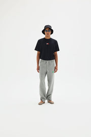 Short Sleeve Boxy Training Tee - Black Flame - District Vision - vue portée