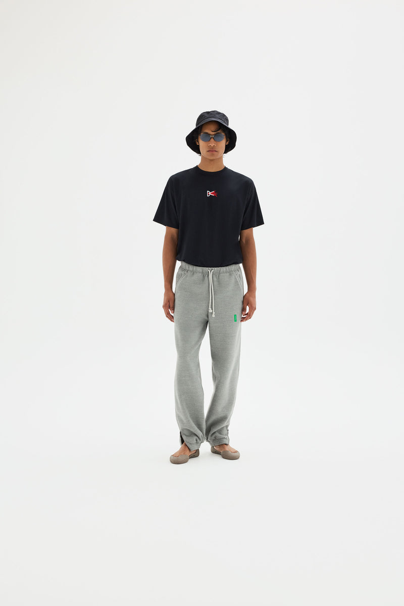 Short Sleeve Boxy Training Tee - Black Flame - District Vision - vue portée