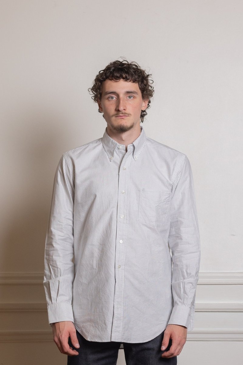 Vintage Ivy University ST Gray - Kamakura Shirt - vue de dos