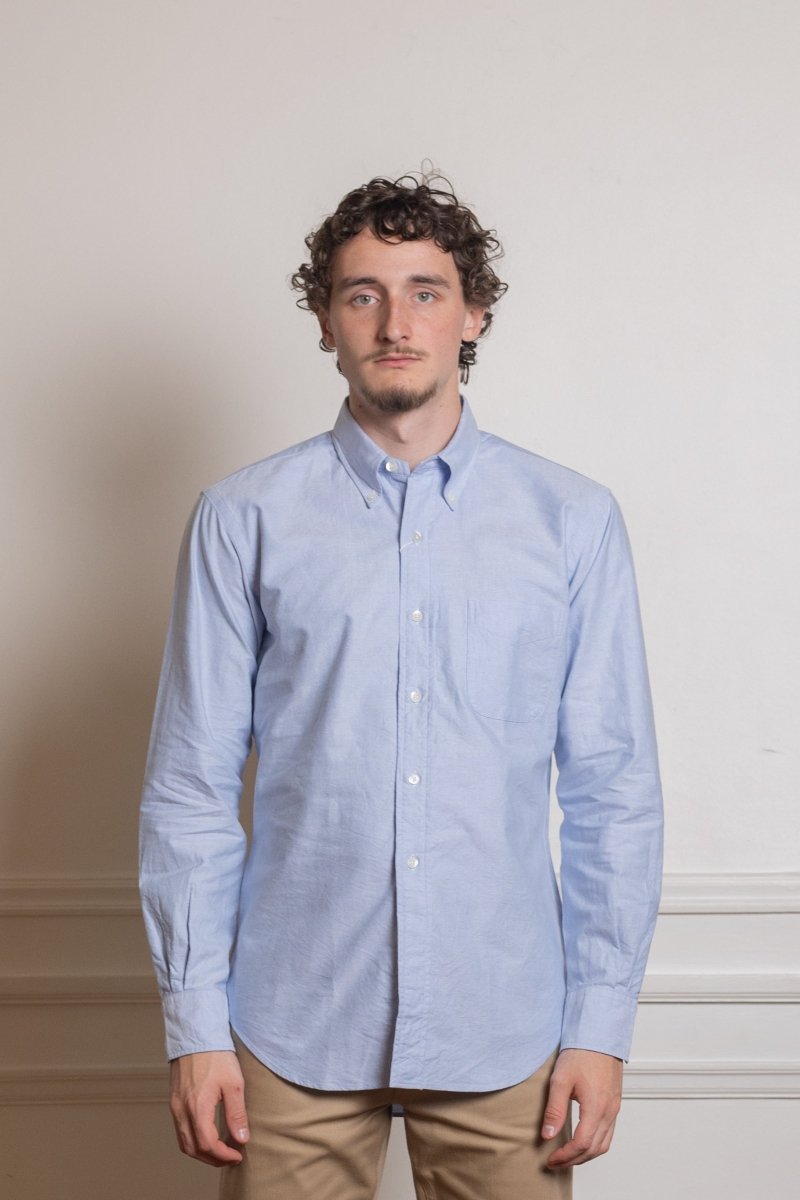 Vintage Ivy Blue Oxford - Kamakura Shirt - vue de dos — photo 2