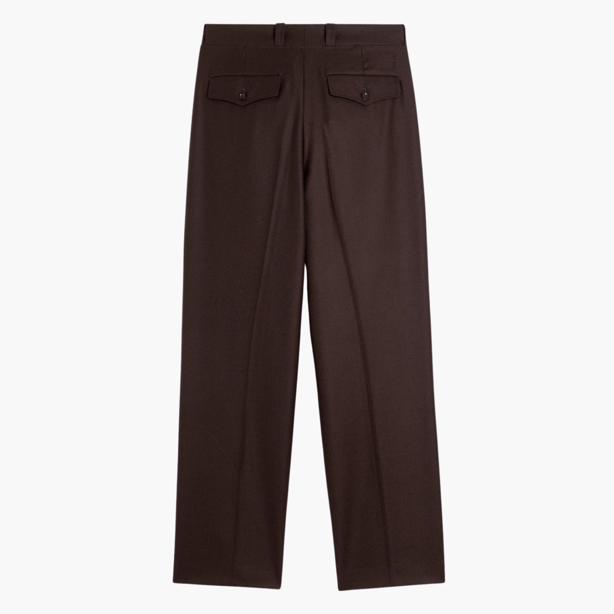FRENCH MILITARY PANTS - Marron foncé MUSEUM GARMENTS