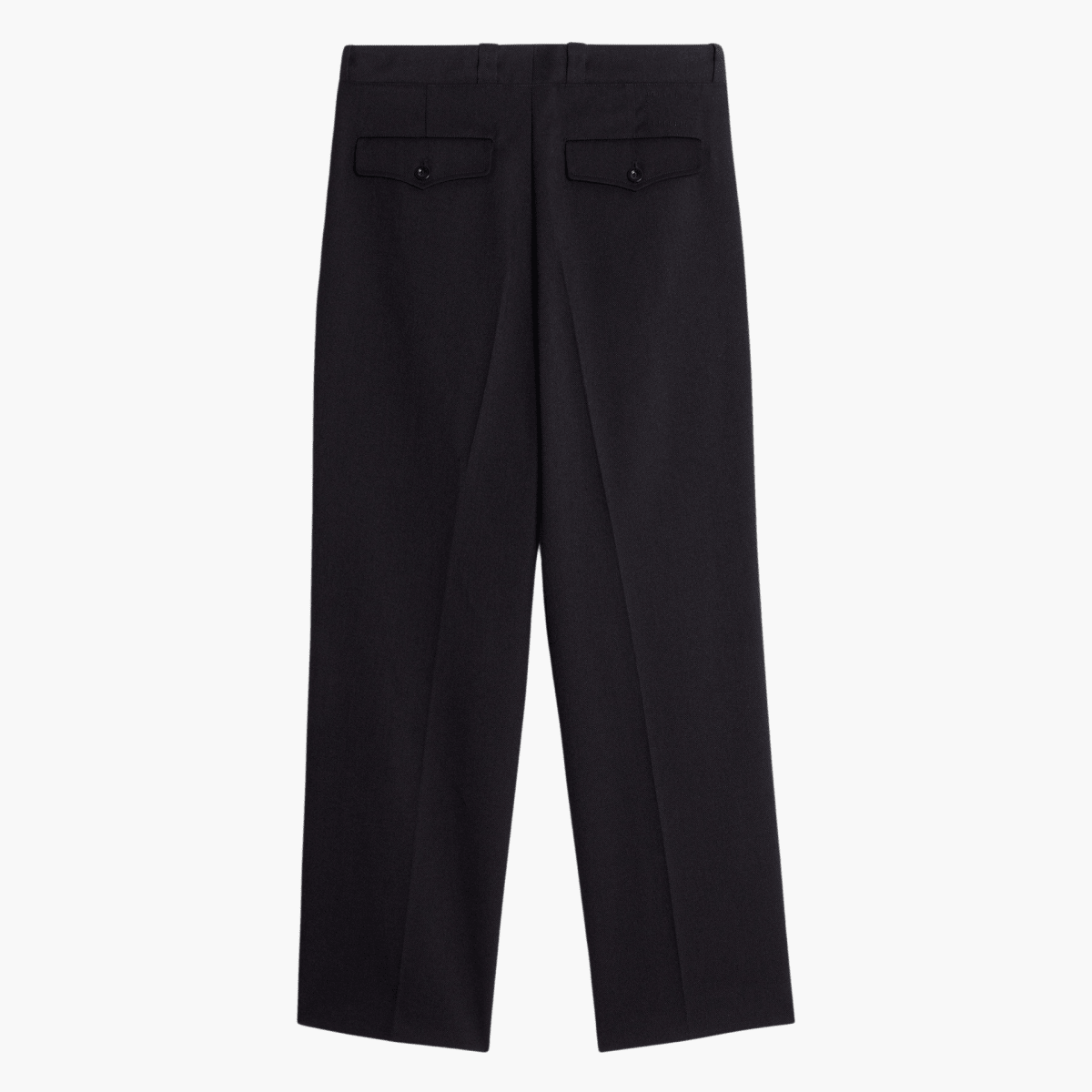 French Military Pants Noir vue de dos – boutique homme Rennes