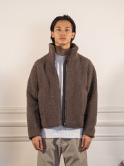 Deep Pile Fleece Jacket - MOREL - Goldwin - vue de face portée