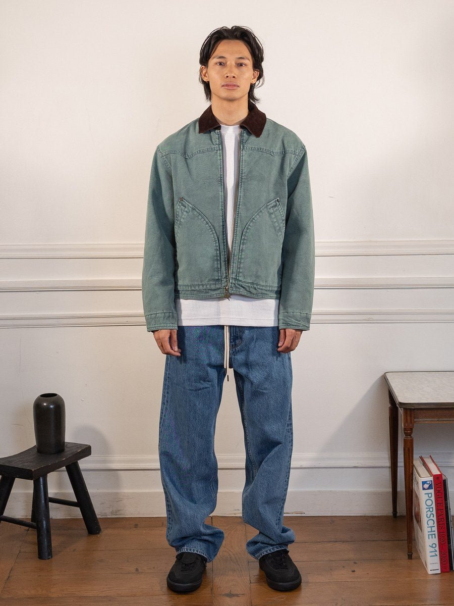 Everyday Quartier Green Jacket - Goodies Sportive - vue portée en pied